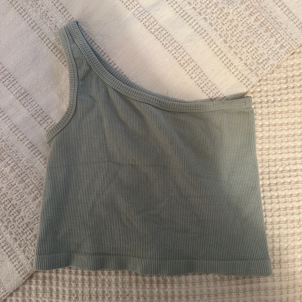 One shoulder tank top